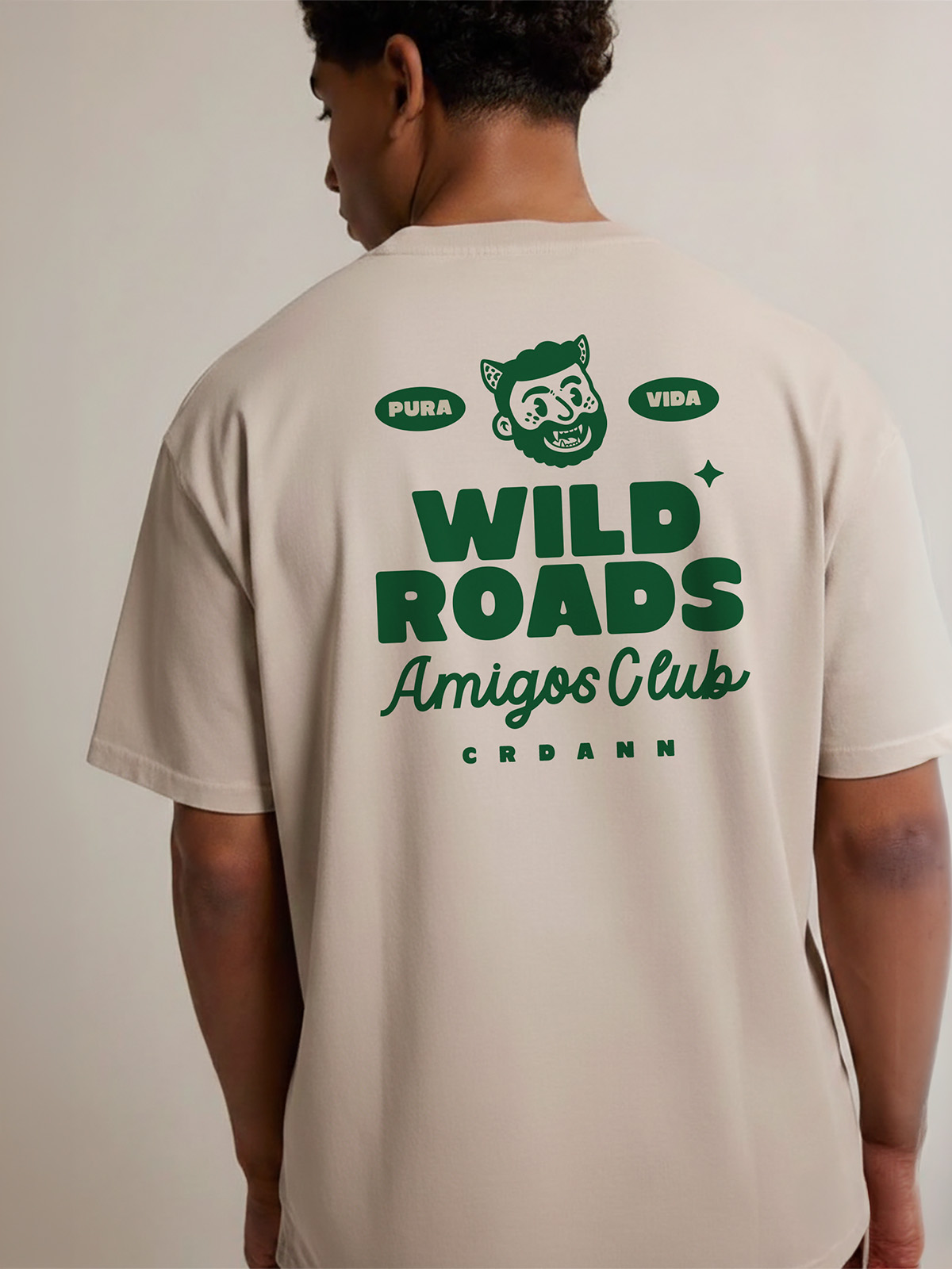 Wild Roads Amigos Club tee